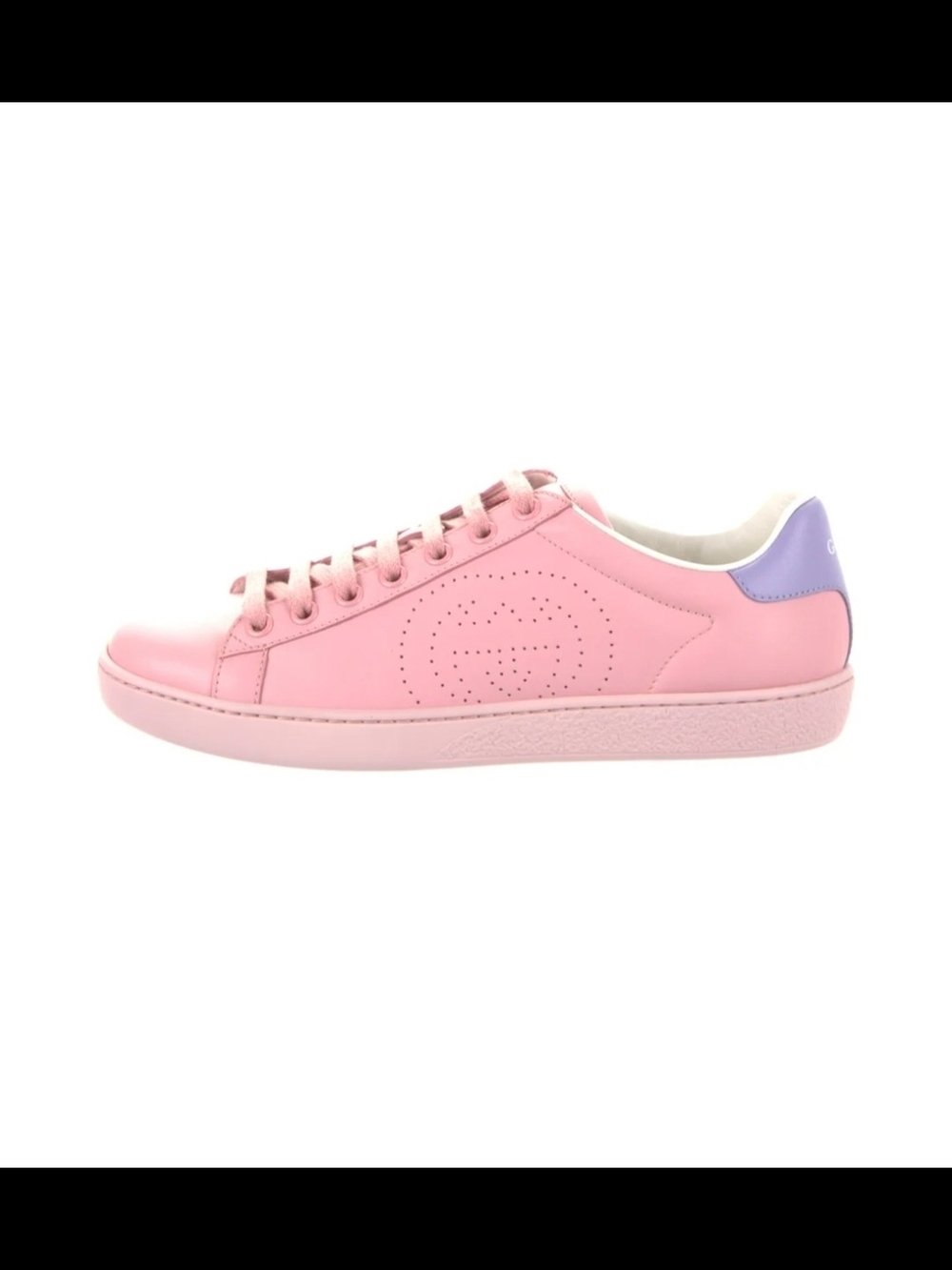 🩷 GUCCI 🩷 Pink Leather Women's Sneakers